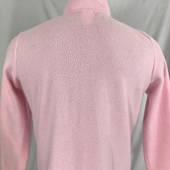 Disney Pink Tinkerbell Fuzzy Soft Fleece Zip L - Picture 5 of 7